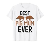 La Mejor Caza de jabalíes de la Madre cerda Camiseta gráfica económica