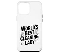 La Mejor Cita de la Dama de la Limpieza del Mundo para ama de Llaves Carcasa para iPhone 12 Pro MAX