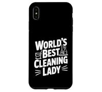 La Mejor Cita de la Dama de la Limpieza del Mundo para ama de Llaves Carcasa para iPhone XS MAX