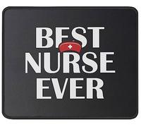 La Mejor Enfermera De La Historia Mouse Pad Duradero Alfombrilla De Escritorio Lavable Mousepad para Oficina Hogar Ordenador 25X30Cm