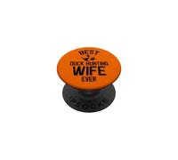 La Mejor Esposa de Caza de Patos PopSockets PopGrip Adhesivo