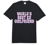 La Mejor ex Novia del Mundo Divertida Cita de ruptura Y2K descarada Comfort Colors Adult Heavyweight T-Shirt