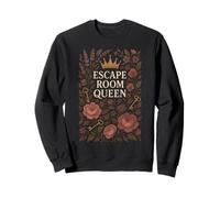 La Mejor Experiencia de Escape Room para la Noche de jugadoras Queen Women Sudadera