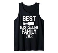 La Mejor Familia Que Llama Pato Nunca Cazador de Patos Camiseta sin Mangas