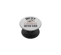 La Mejor Hermana caribú PopSockets PopGrip Adhesivo