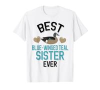 La Mejor Hermana Verde azulada de alas Azules de la Historia, Duck with Hearts Camiseta gráfica económica
