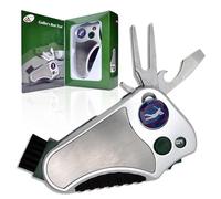 La mejor herramienta de golfista Golf multiherramienta todo en uno - stroke contador, herramienta para reparar piques de golf, mejor Golf Regalo Idea para hombres mujeres, Souvenir, presente