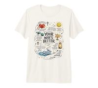 La Mejor inspiración de fe Cristiana de tu Camino Camiseta Premium