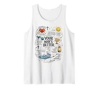 La Mejor inspiración de fe Cristiana de tu Camino Camiseta sin Mangas