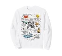 La Mejor inspiración de fe Cristiana de tu Camino Sudadera