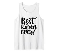 La Mejor Karen de la Historia Calm Down Karens Camiseta sin Mangas