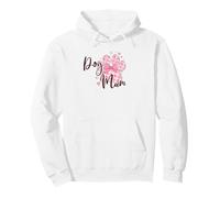 La Mejor Madre de la Historia, la Linda Pink Paw, la Mejor mamá de Perros del Mundo Sudadera con Capucha
