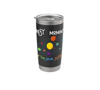 La mejor madre del sistema solar, la Vía Láctea, galaxia Tierra, nunca Vaso térmico de acero inoxidable de doble pared