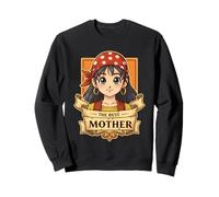 La Mejor Madre Estilo Anime Fantasía Aventurera Amor Mamá Sudadera