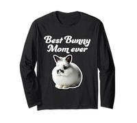 La mejor mamá conejita de la historia: Jersey Wooly Rabbit Manga Larga