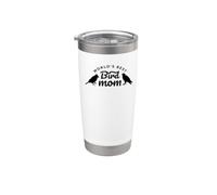 La mejor mamá de aves del mundo - Funny Bird Mom Vaso térmico de acero inoxidable de doble pared
