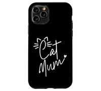 La Mejor mamá de Gato del Mundo Feline Cute Ears & Bigotes Carcasa para iPhone 11 Pro
