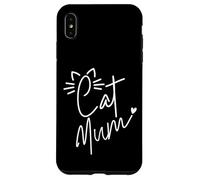 La Mejor mamá de Gato del Mundo Feline Cute Ears & Bigotes Carcasa para iPhone XS MAX