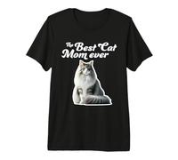 La Mejor mamá de Gato - Norwegian Forest Cat Camiseta Premium