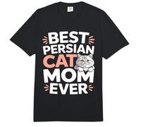 La Mejor mamá de Gato Persa Amante de los Gatos persas Comfort Colors Adult Heavyweight T-Shirt