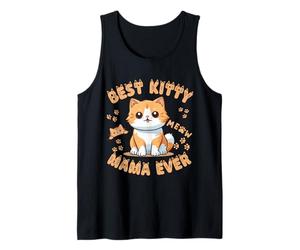 La Mejor mamá de Gatos de Todos los Tiempos La Mejor mamá de Gatitos de la Historia Camiseta sin Mangas