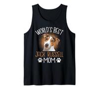 La mejor mamá de Jack Russell del mundo - Susurrador de animales amante de los perros Camiseta sin Mangas