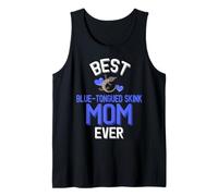 La Mejor mamá de Lengua Azul Skink de Todos los Tiempos Camiseta sin Mangas