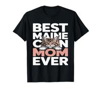 La Mejor mamá de los Maine Coon, Cat Mama Pride Love Camiseta