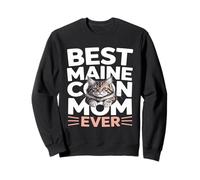 La Mejor mamá de Maine Coon Ever Cat Mama Sudadera