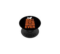 La Mejor mamá de Perros de Todos los Tiempos: un Basset Hound Genial y Divertido PopSockets PopGrip Adhesivo