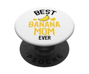 La Mejor mamá de plátano PopSockets PopGrip Adhesivo