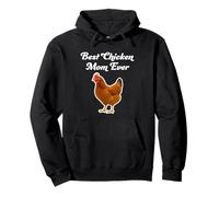 La Mejor mamá de Pollo de Todos los Tiempos - Rhode Island Red Chicken Sudadera con Capucha