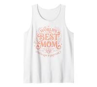 La Mejor mamá del Mundo ama la gratitud Camiseta sin Mangas