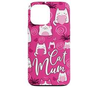 La Mejor mamá Felina de la Historia, Linda, Rosa, Kawaii, la mamá más Genial para Gatos Carcasa para iPhone 13 Pro MAX