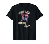 La Mejor mamá Francesa del Mundo Funny Pop Art Bulldog Francés Mamá Camiseta