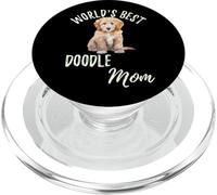 La Mejor mamá garabateada del Mundo Funny Goldendoodle Mama PopSockets PopGrip para MagSafe
