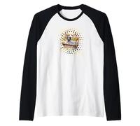 La Mejor mamá Labrador del Mundo Adorable mamá Labrador Amarilla Camiseta Manga Raglan