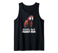 La mejor mamá loro del mundo Ara Macao Guacamayo escarlata Dueño de mascota Camiseta sin Mangas
