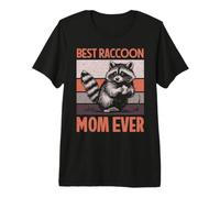 La Mejor mamá Mapache de Todos los Tiempos Camiseta Premium