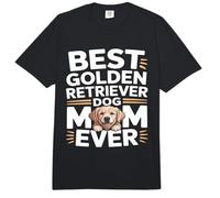 La Mejor mamá Perro Golden Retriever Comfort Colors Adult Heavyweight T-Shirt