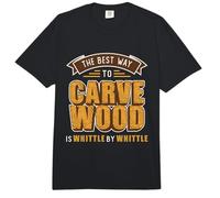 La Mejor Manera de tallar Madera es el Tallado en Madera Whittle Woodwork Comfort Colors Adult Heavyweight T-Shirt