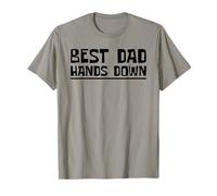 La mejor manualidad de papá con el día del padre impreso a Camiseta