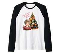 La Mejor Nonna del Mundo MIA Nonnina e la Migliore Nonna Camiseta Manga Raglan