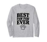 La Mejor Pata de la Historia Divertida para el Abuelo Pawpaw Manga Larga
