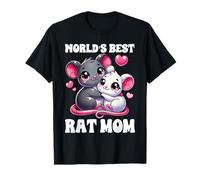 La mejor rata del mundo Mamá Rata Mamá Dueño de ratón Rata Día de la Madre Camiseta