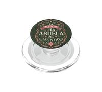 La Mejor tía Abuela del Mundo Floral PopSockets PopGrip para MagSafe