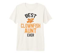 La Mejor tía de pez Payaso Nunca Lindo pez Mascota Camiseta Premium