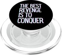 La Mejor Venganza es conquistar Ganar Prosperar Crecer Aprender y Vivir PopSockets PopGrip para MagSafe