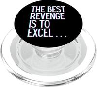 La Mejor Venganza es sobresalir Ganar Prosperar Crecer Aprender y Vivir PopSockets PopGrip para MagSafe