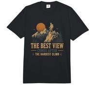 La Mejor Vista llega después de la Escalada más difícil Comfort Colors Adult Heavyweight T-Shirt